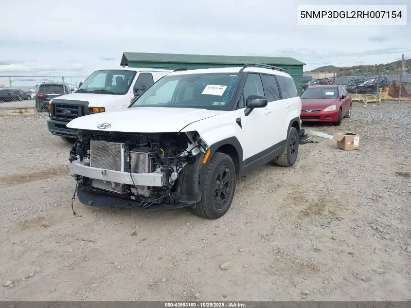 5NMP3DGL2RH007154 2024 Hyundai Santa Fe Xrt