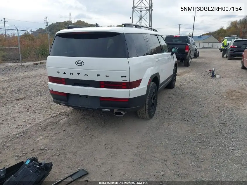 5NMP3DGL2RH007154 2024 Hyundai Santa Fe Xrt