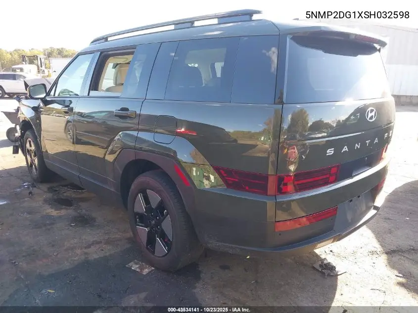 5NMP2DG1XSH032598 2025 Hyundai Santa Fe Hybrid Sel