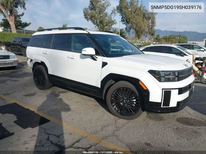 5NMP5DG19SH039176 2025 Hyundai Santa Fe Hybrid Calligraphy