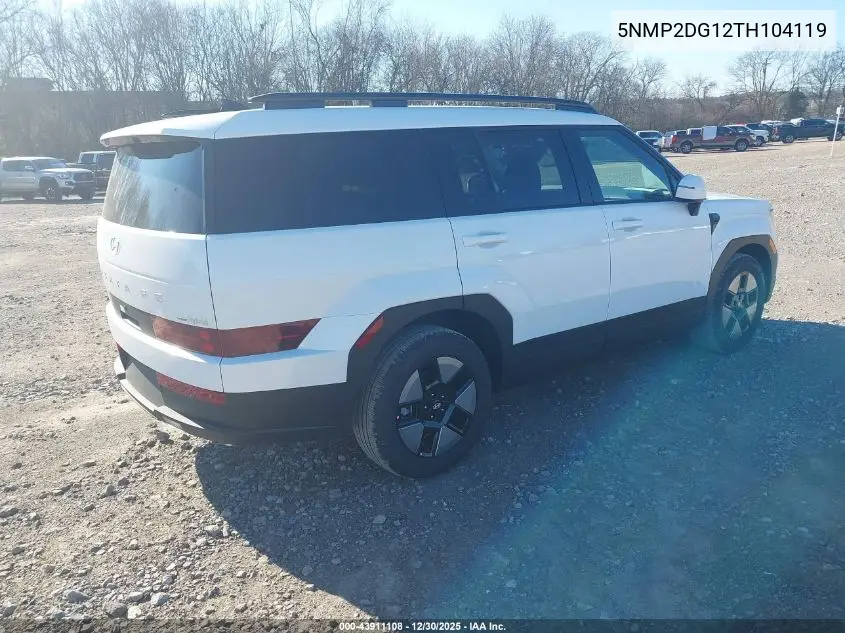 5NMP2DG12TH104119 2026 Hyundai Santa Fe Hybrid Sel