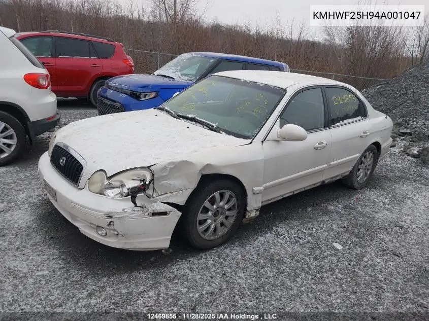 KMHWF25H94A001047 2004 Hyundai Sonata