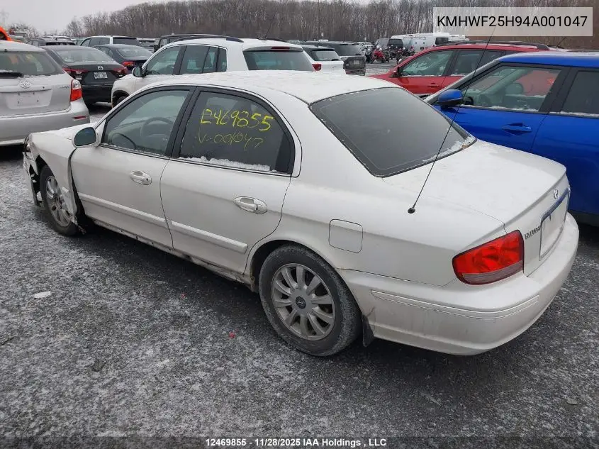 KMHWF25H94A001047 2004 Hyundai Sonata