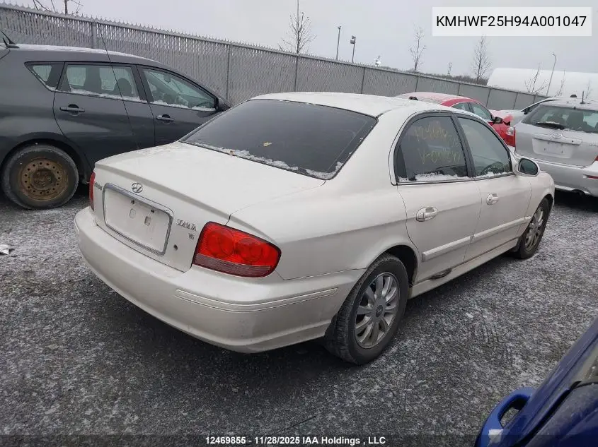 KMHWF25H94A001047 2004 Hyundai Sonata
