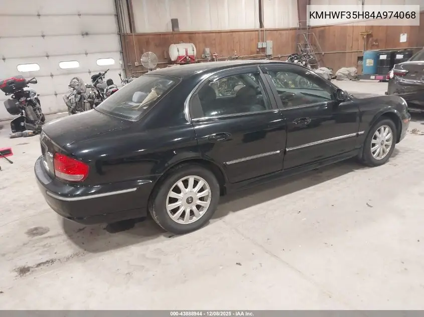 KMHWF35H84A974068 2004 Hyundai Sonata Gls/Lx