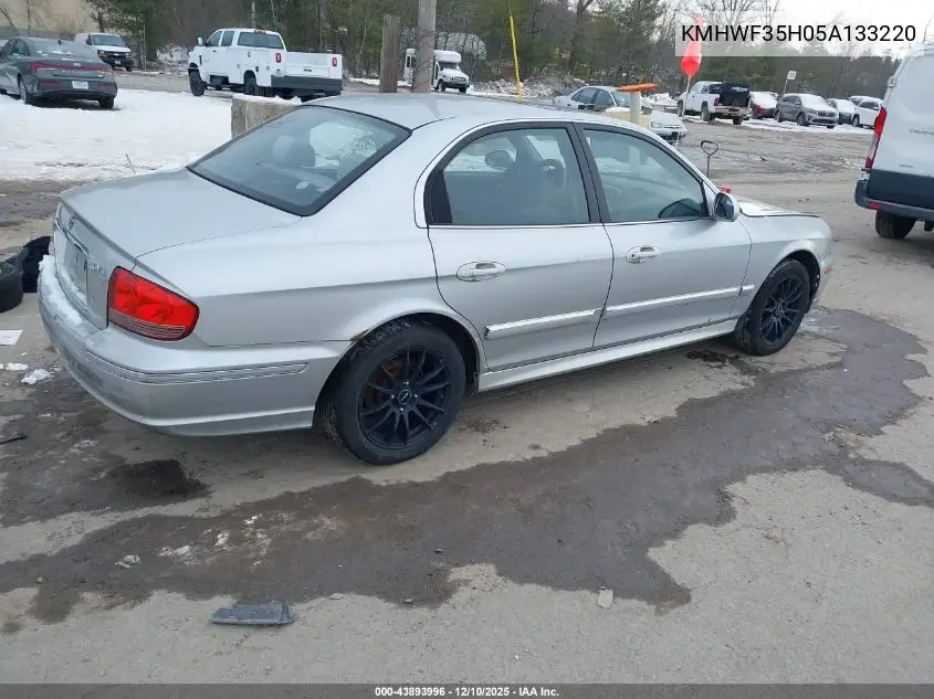KMHWF35H05A133220 2005 Hyundai Sonata Gls/Lx