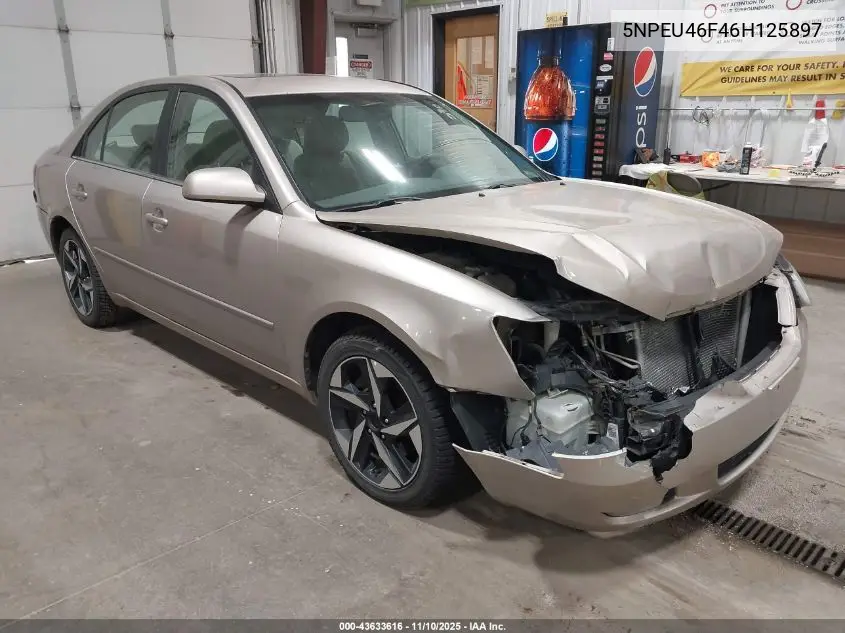 5NPEU46F46H125897 2006 Hyundai Sonata Gls V6/Lx V6