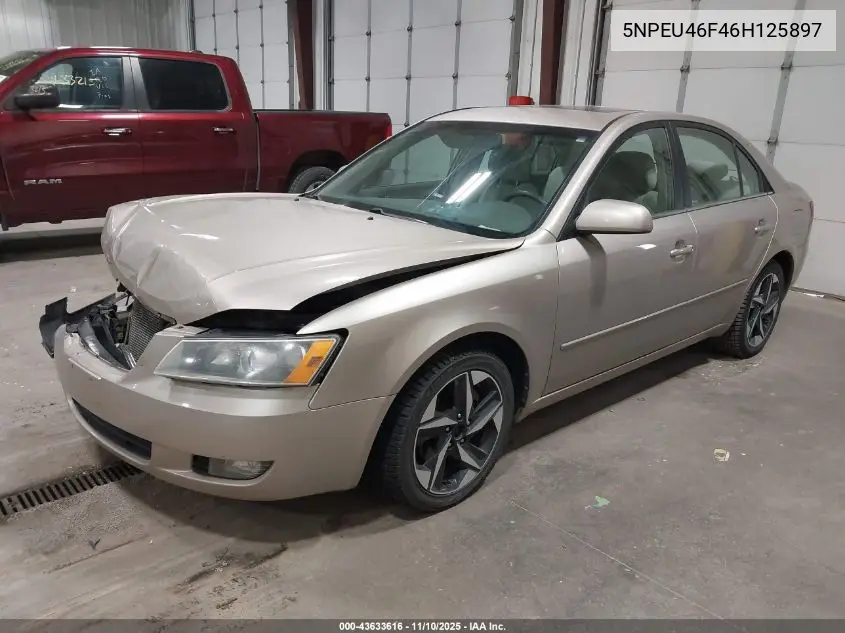 5NPEU46F46H125897 2006 Hyundai Sonata Gls V6/Lx V6