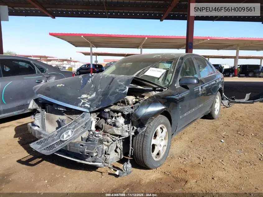5NPEU46F56H009561 2006 Hyundai Sonata