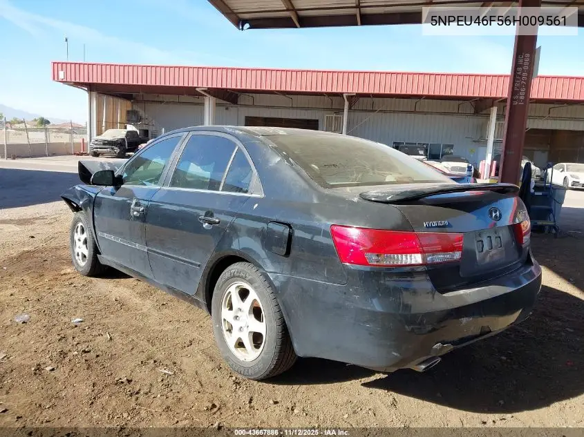 5NPEU46F56H009561 2006 Hyundai Sonata