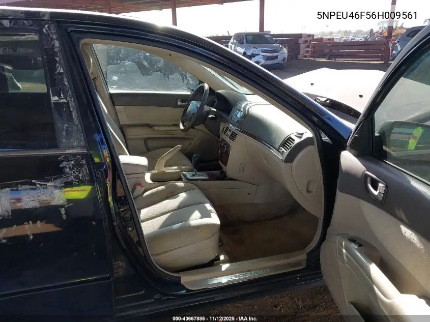 5NPEU46F56H009561 2006 Hyundai Sonata