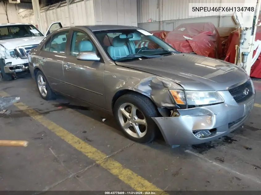 5NPEU46FX6H134748 2006 Hyundai Sonata Gls V6/Lx V6
