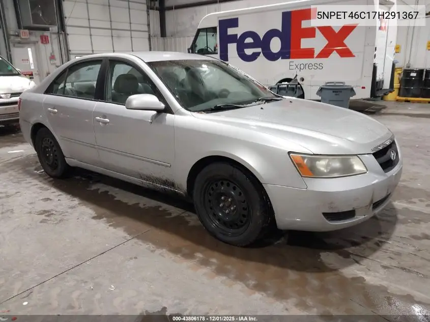 5NPET46C17H291367 2007 Hyundai Sonata Gls