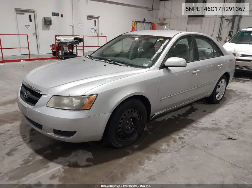 5NPET46C17H291367 2007 Hyundai Sonata Gls