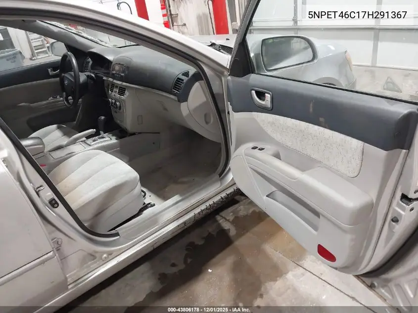 5NPET46C17H291367 2007 Hyundai Sonata Gls