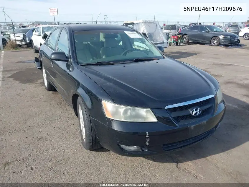 5NPEU46F17H209676 2007 Hyundai Sonata Limited/Se V6