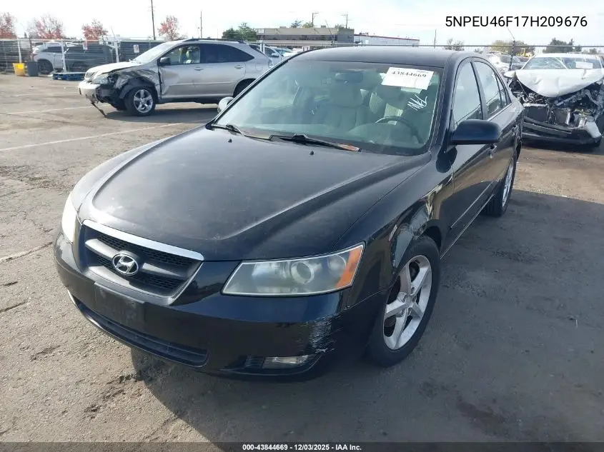 5NPEU46F17H209676 2007 Hyundai Sonata Limited/Se V6