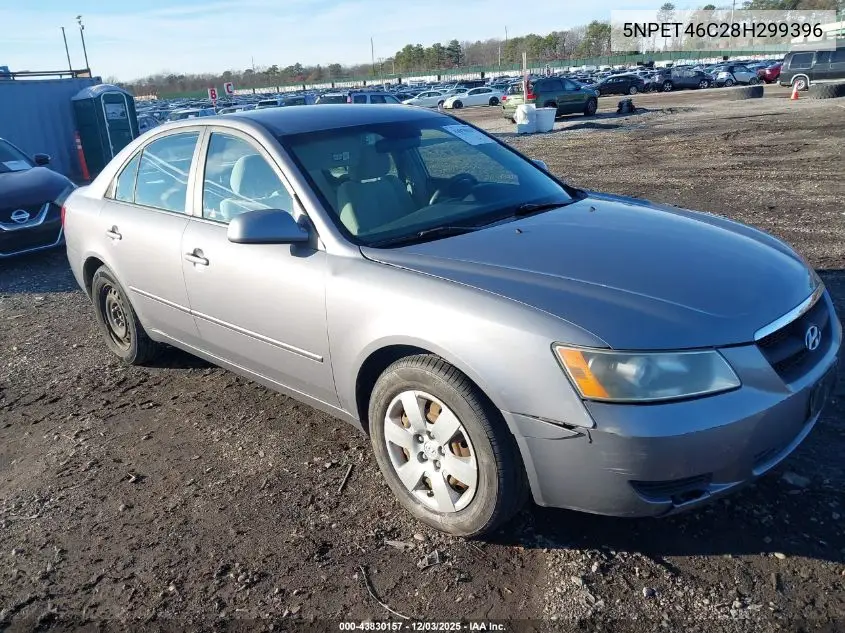 5NPET46C28H299396 2008 Hyundai Sonata Gls