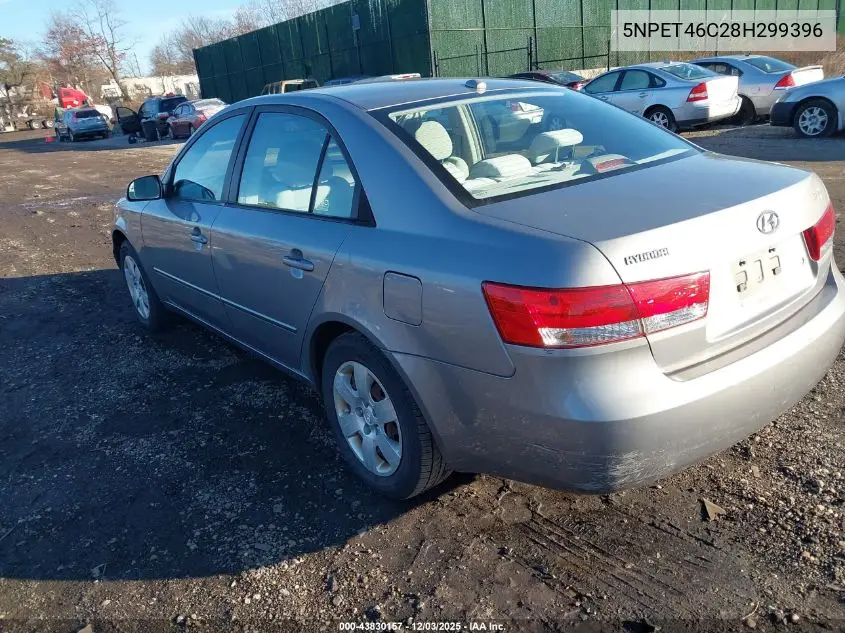 5NPET46C28H299396 2008 Hyundai Sonata Gls