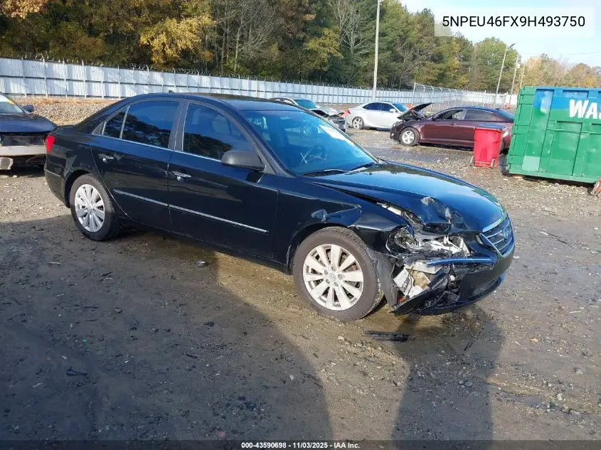5NPEU46FX9H493750 2009 Hyundai Sonata Limited V6