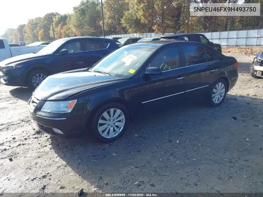 5NPEU46FX9H493750 2009 Hyundai Sonata Limited V6