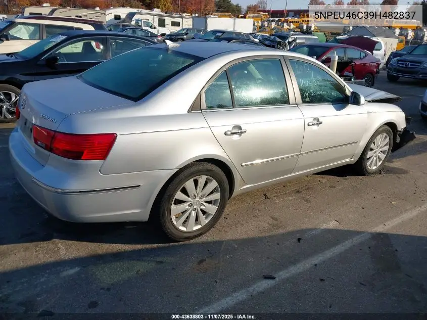 5NPEU46C39H482837 2009 Hyundai Sonata Limited