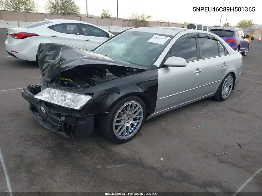 5NPEU46C89H501365 2009 Hyundai Sonata Limited