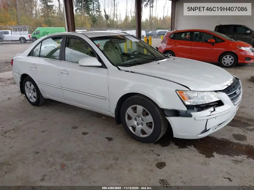 5NPET46C19H407086 2009 Hyundai Sonata Gls