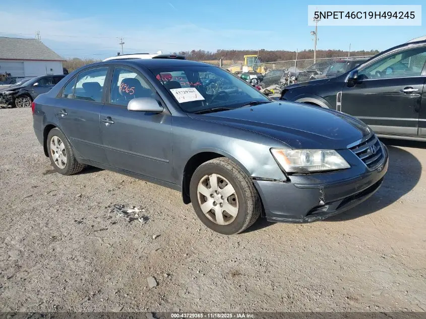 5NPET46C19H494245 2009 Hyundai Sonata Gls