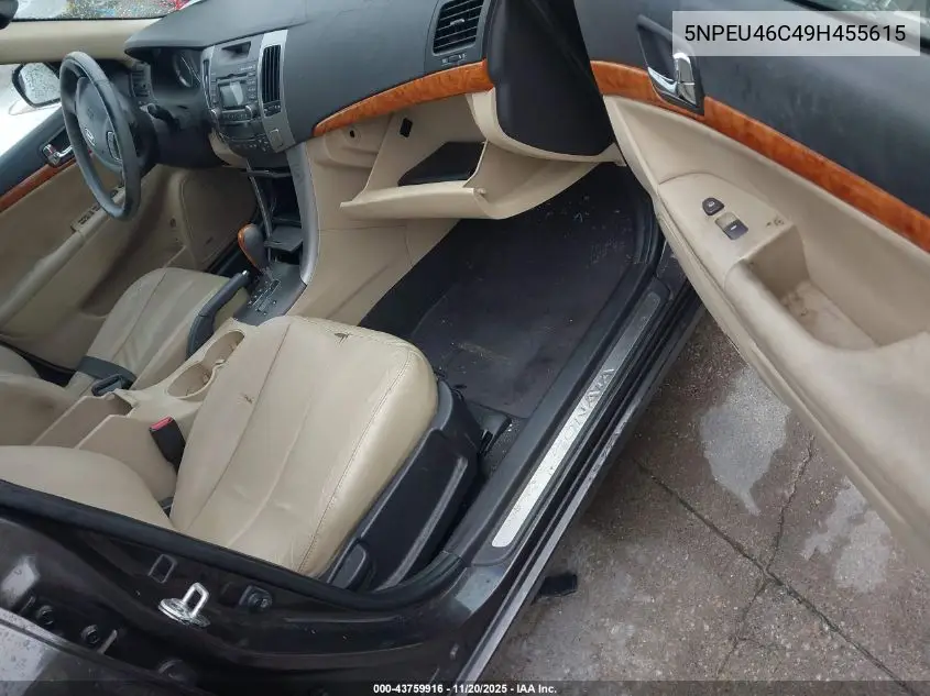 5NPEU46C49H455615 2009 Hyundai Sonata Limited