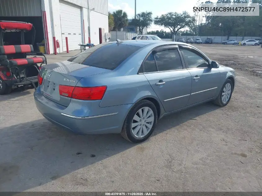 5NPEU46C89H472577 2009 Hyundai Sonata Limited