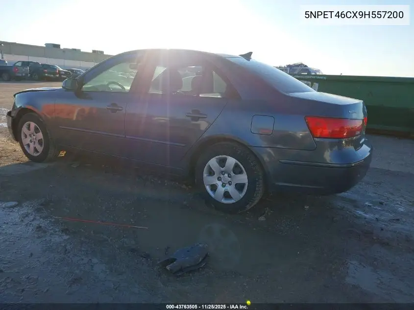 5NPET46CX9H557200 2009 Hyundai Sonata Gls