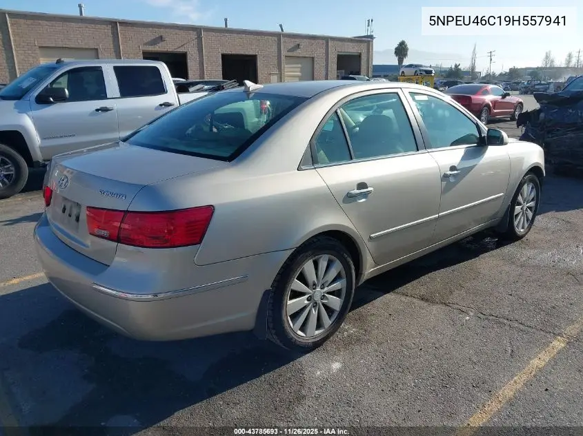 5NPEU46C19H557941 2009 Hyundai Sonata Limited
