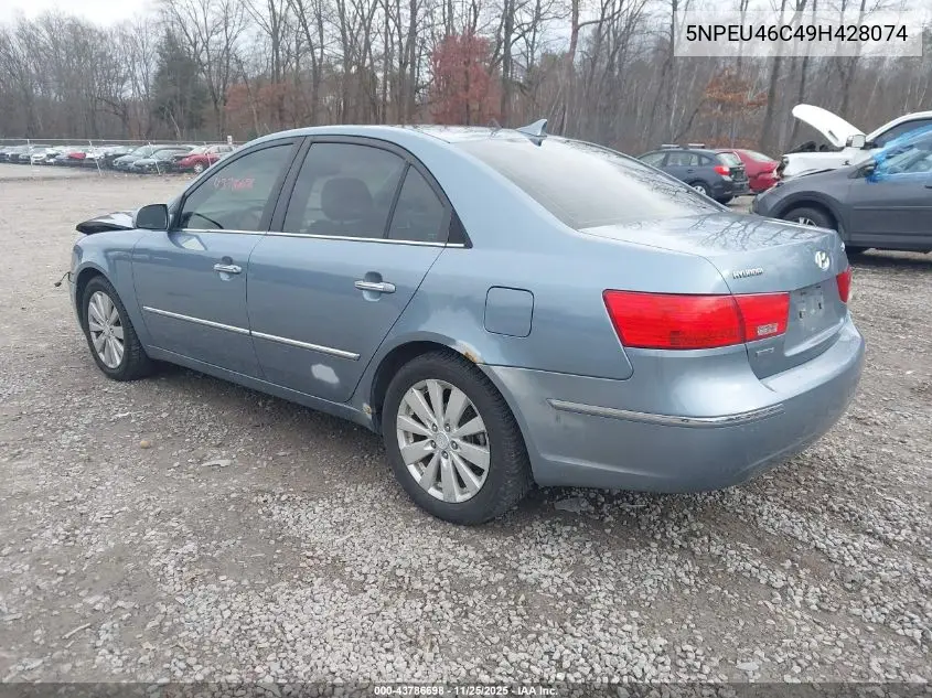 5NPEU46C49H428074 2009 Hyundai Sonata Limited