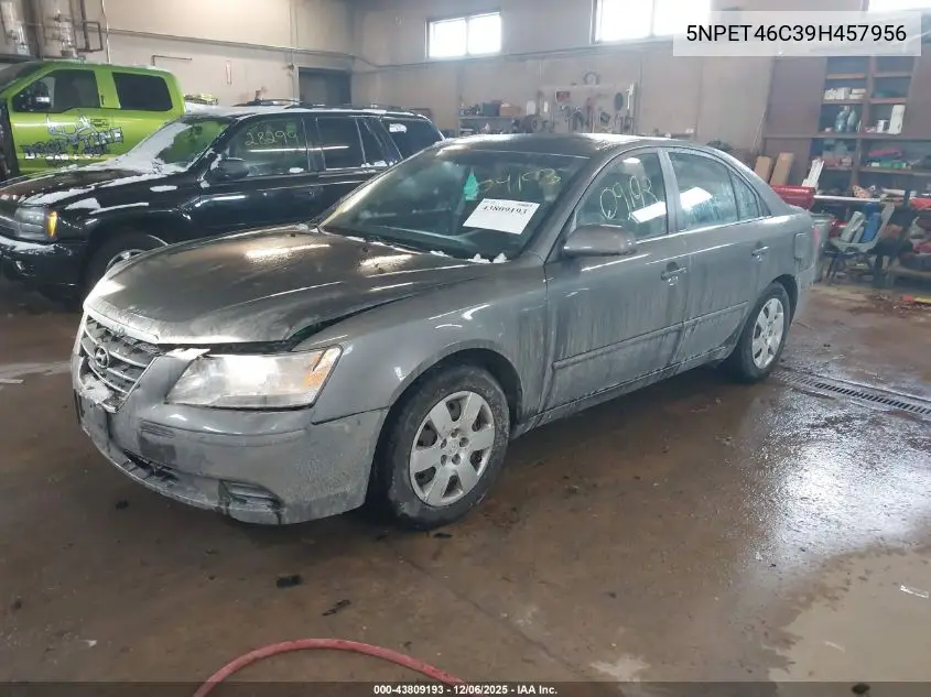 5NPET46C39H457956 2009 Hyundai Sonata Gls