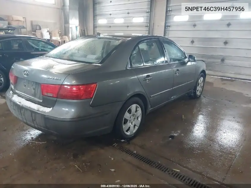 5NPET46C39H457956 2009 Hyundai Sonata Gls