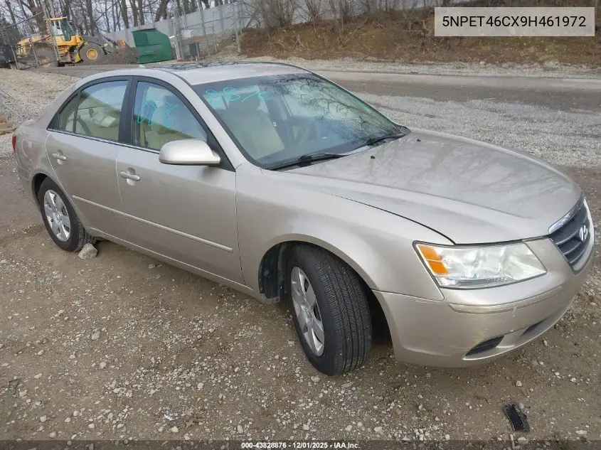 5NPET46CX9H461972 2009 Hyundai Sonata Gls