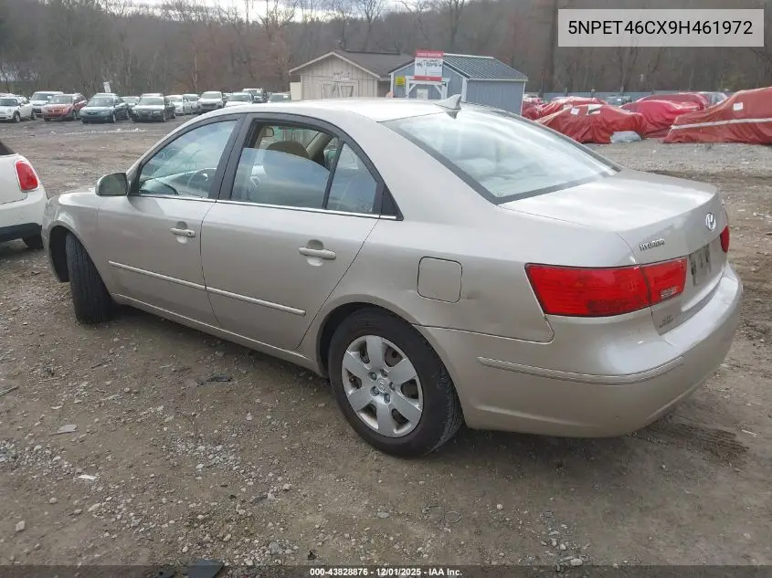 5NPET46CX9H461972 2009 Hyundai Sonata Gls