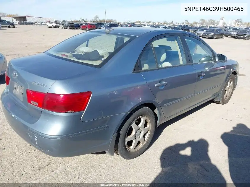 5NPET46C39H500465 2009 Hyundai Sonata Gls