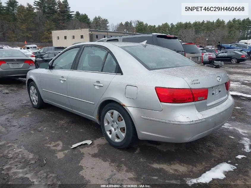 5NPET46C29H460668 2009 Hyundai Sonata Gls