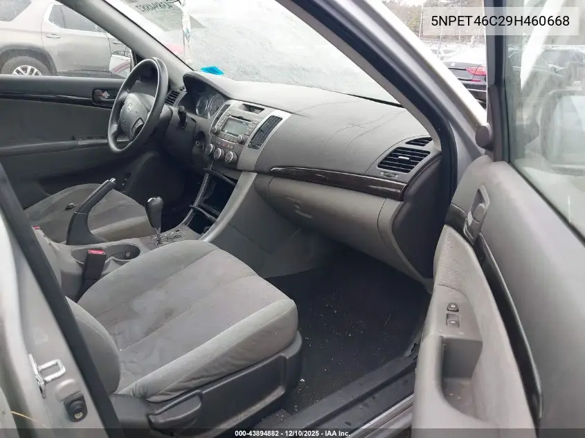 5NPET46C29H460668 2009 Hyundai Sonata Gls