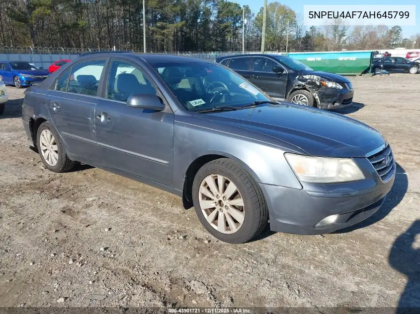 5NPEU4AF7AH645799 2010 Hyundai Sonata Limited V6