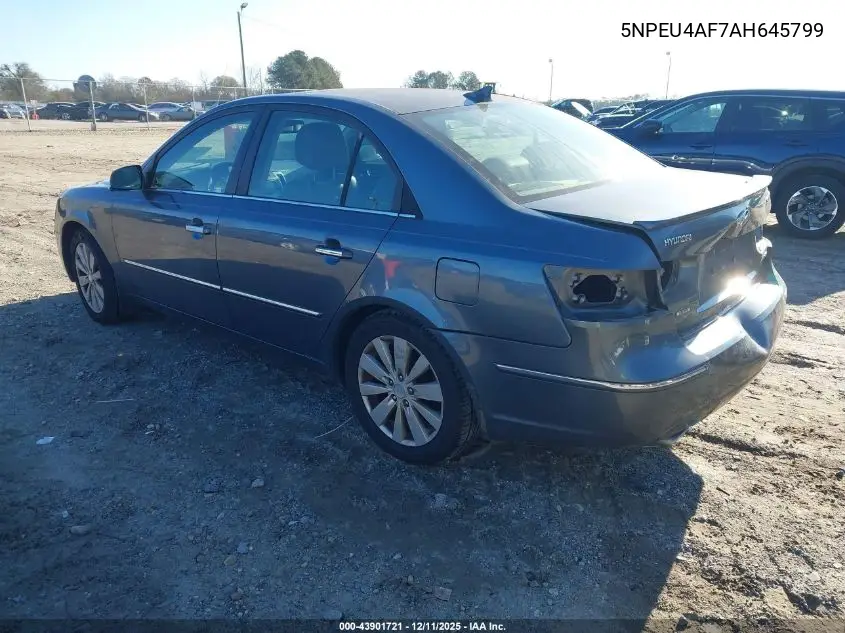 5NPEU4AF7AH645799 2010 Hyundai Sonata Limited V6