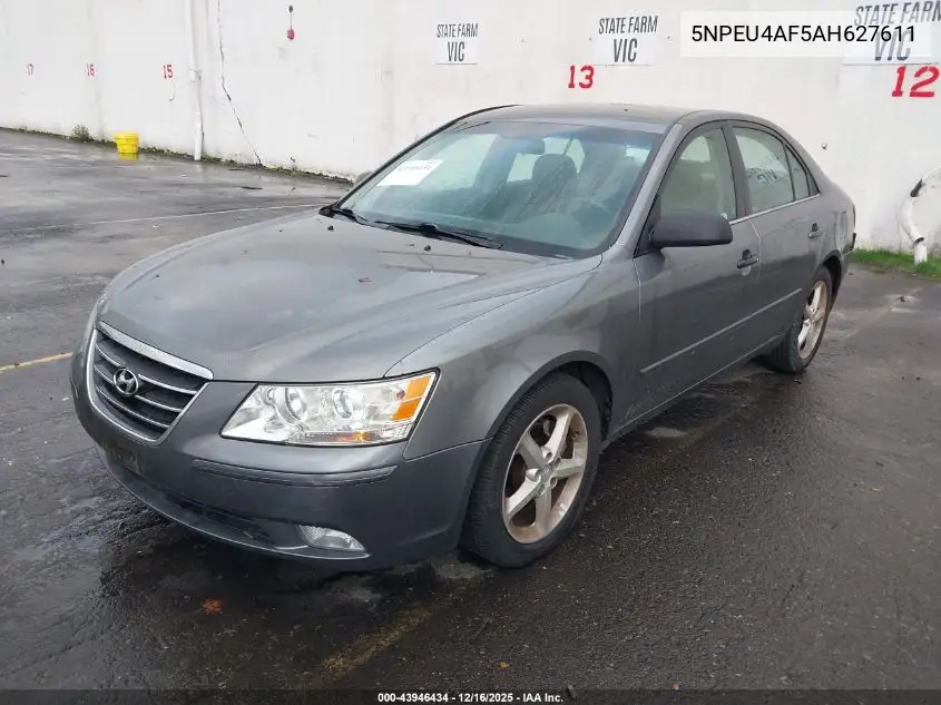 5NPEU4AF5AH627611 2010 Hyundai Sonata Se V6