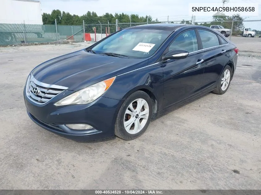 5NPEC4AC9BH058658 2011 Hyundai Sonata Limited