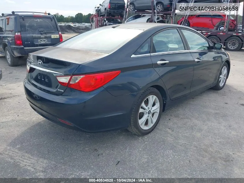 5NPEC4AC9BH058658 2011 Hyundai Sonata Limited