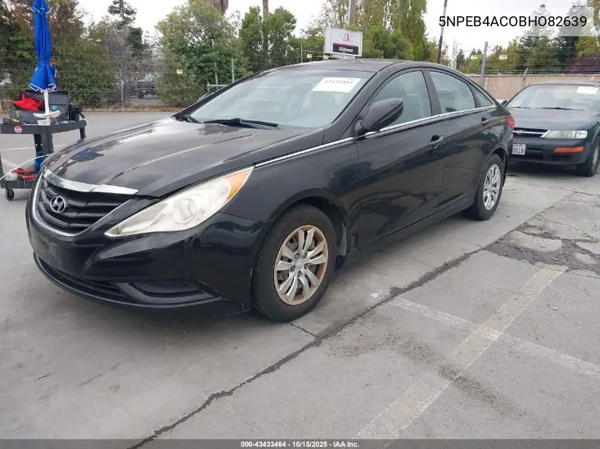 5NPEB4AC0BH082639 2011 Hyundai Sonata Gls