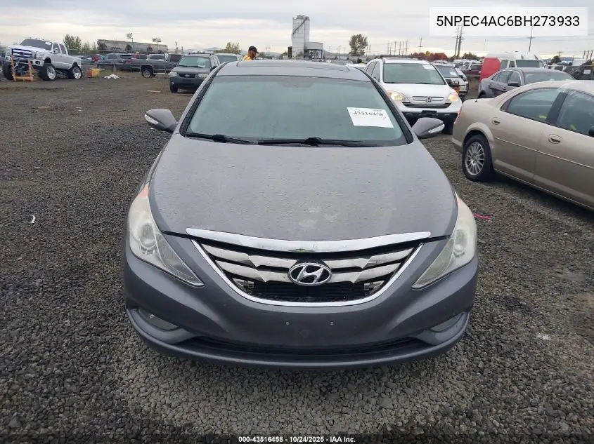 5NPEC4AC6BH273933 2011 Hyundai Sonata Limited