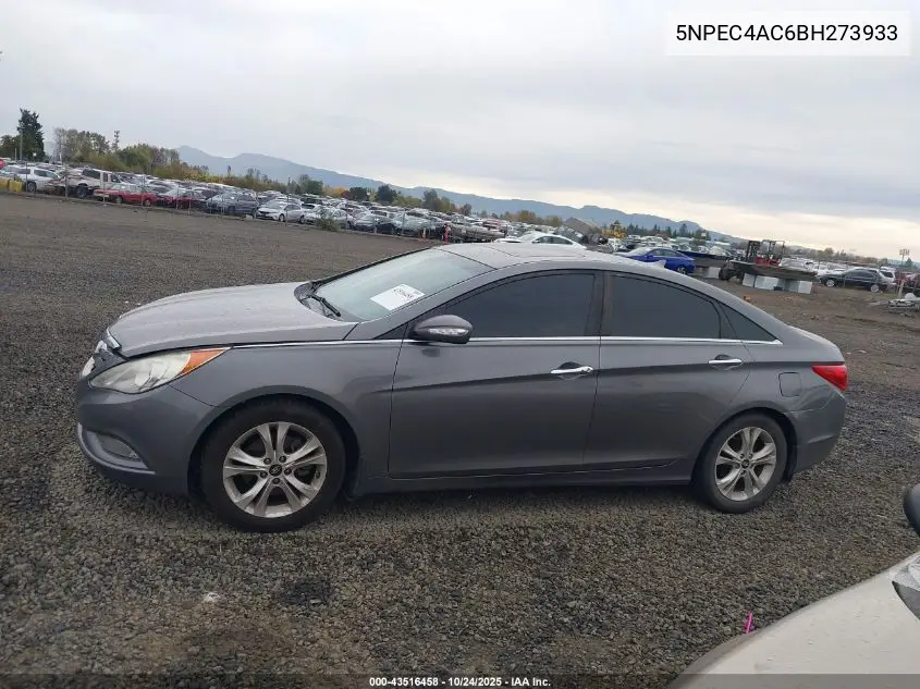 5NPEC4AC6BH273933 2011 Hyundai Sonata Limited