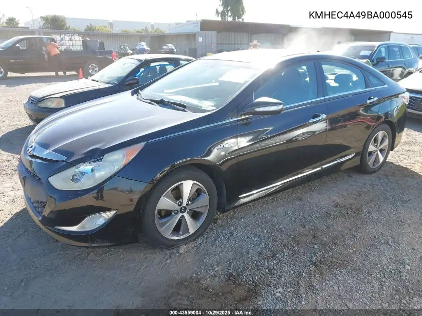 KMHEC4A49BA000545 2011 Hyundai Sonata Hybrid